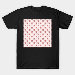 Love Ballooon Valentine's Day Pattern T-Shirt